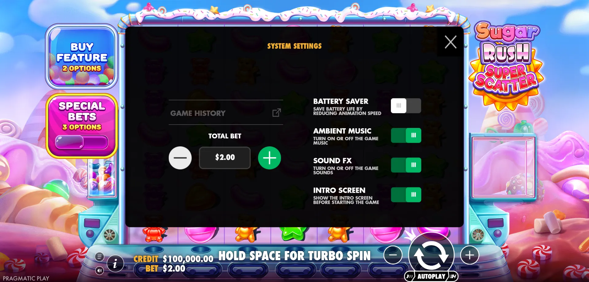 Conclusão — sugar rush super scatter demo